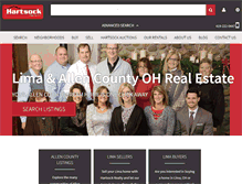 Tablet Screenshot of hartsockrealty.com